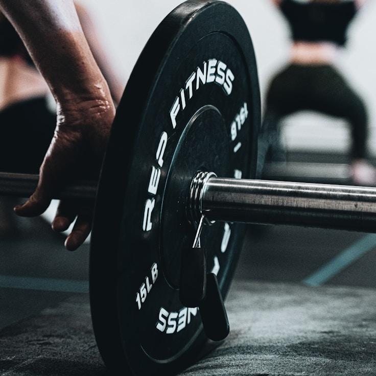 Modern fitness center interior with exercise equipment